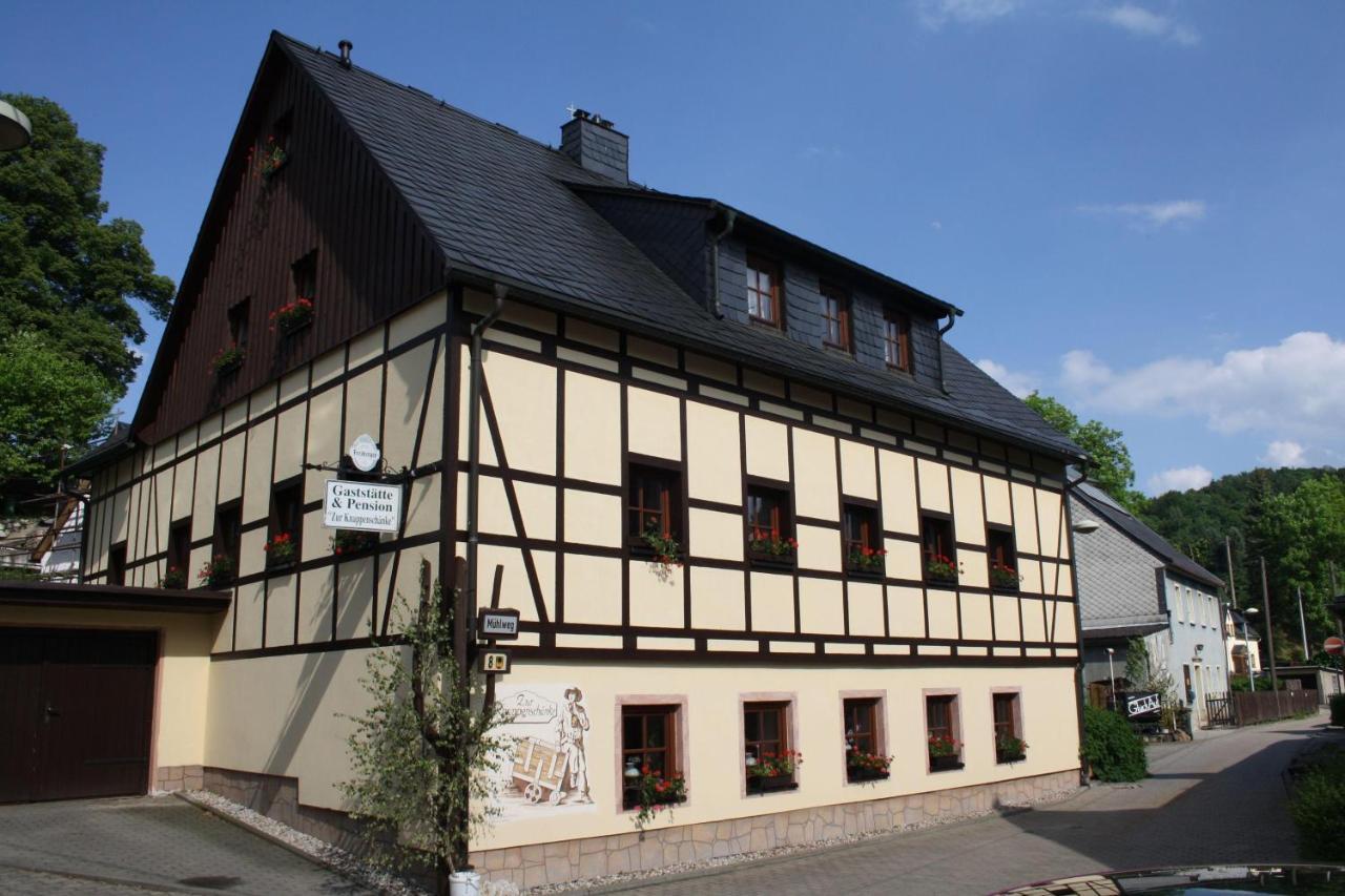 Doppelzimmer-In-Wiesa Thermalbad Wiesenbad Екстер'єр фото